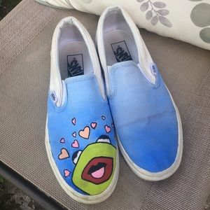 Hand-Painted Kermit Vans